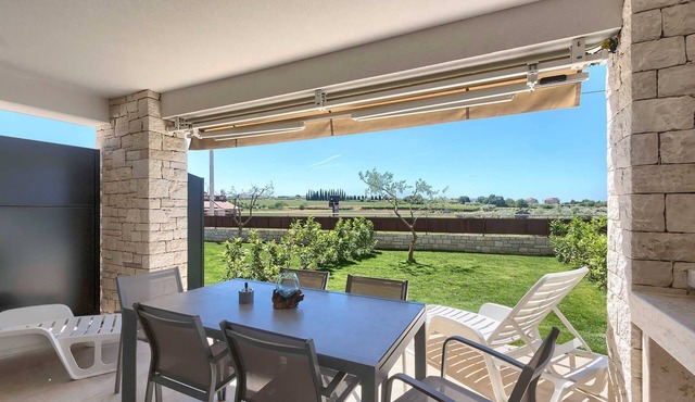 Brand New Modern apartment for 4+2 guests with shared pool