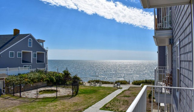 Brand new Ocean View Condo with private balcony, steps from the beach!