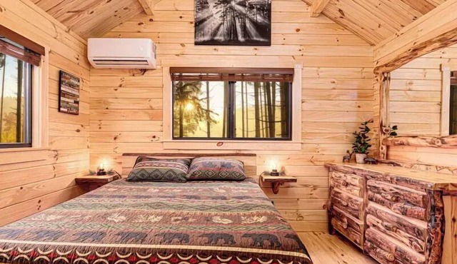 Brand-new retreat on the quiet side of Mount Desert Island, minutes from Bass Harbor Head Light and Acadia National Park. Sleeps 4 with 1 bedroom + loft, open living space, porch, and patio.