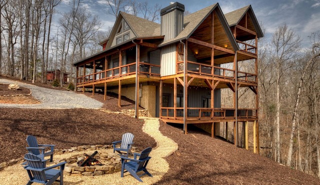 BRAND NEW! Rocky Ridge Dream Luxury Cabin 3 Masters w/K Beds + LOFT 2 Q-Bunks