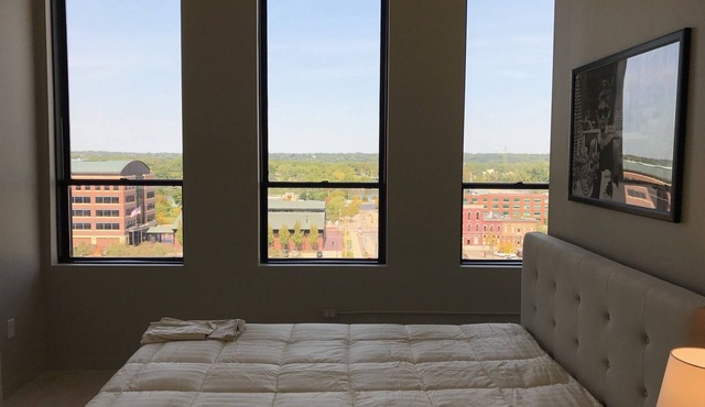 Brand new, stellar views, hip space in true downtown urban living!