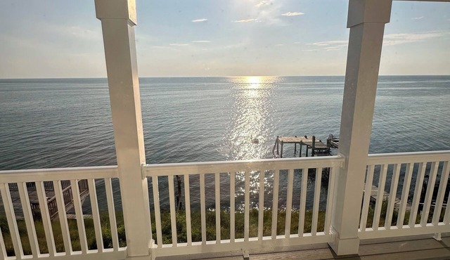 Brand-new waterfront house on the Chesapeake Bay