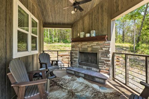 Branson Tiny Home on 52 Acres with Private Pond!