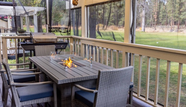 Breath in Fresh Mt Spring Air from a Private Deck w/a River & Golf Course View