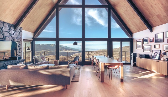Breathtaking Designer A-Frame In The High Desert