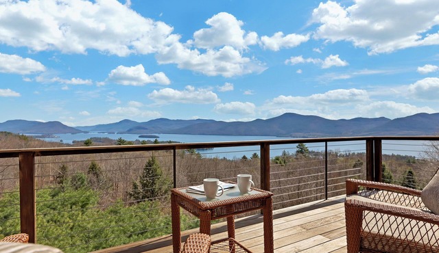 Breathtaking Lake George Views in Bolton Landing w Game Room + Fire Pit