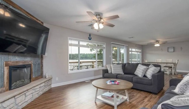 Breathtaking Lake Views & Grand Dock Await You!