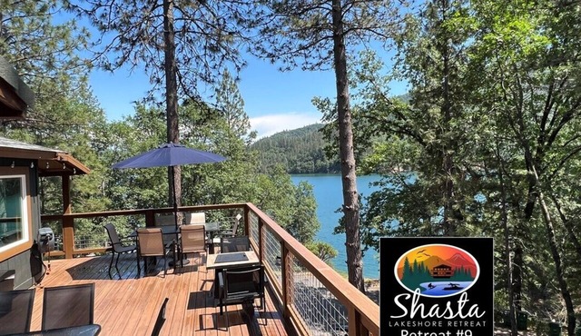 Breathtaking Lakeview - Clean, Cozy, Deck, Kayaks - Shasta Lakeshore Retreat #9