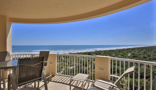 Breathtaking Minorca view. End unit-2 balconies-2610 ft. Andros bldg-6th floor.