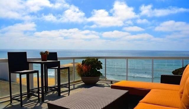 Breathtaking Ocean Front Pacific Beach Apt.