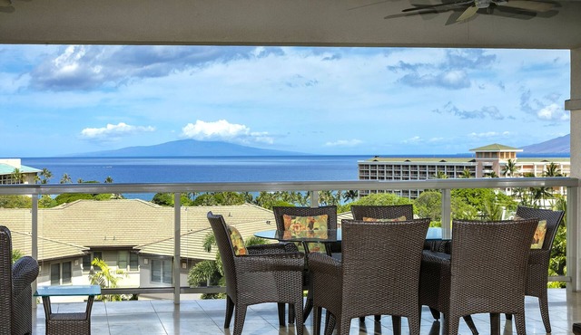 Breathtaking Ocean Views from 3rd Row Luxury Villa at Ho'olei