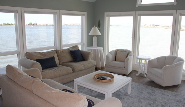 Breathtaking Sunrise-Sunset Views From Waterfront Home with Elevator