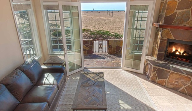 Breathtaking, unique & highly upgraded lower unit right on the Balboa Boardwalk!