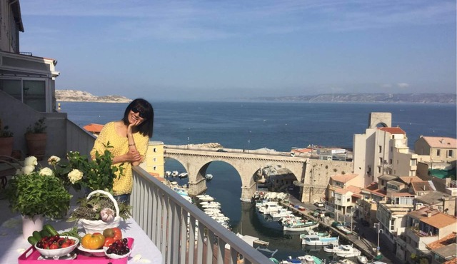 Breathtaking view of the Auffes valley