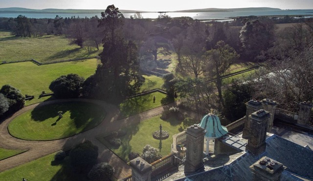 Breathtaking views of grounds & The Solent.