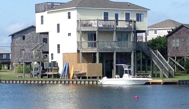 Breeze Bay-Avon NC Soundfront Kayaks SUP Pool Pickleball Walk to Beach