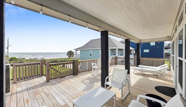 Breezy Ocean View/Sleeps 10/Steps To Beach/Central