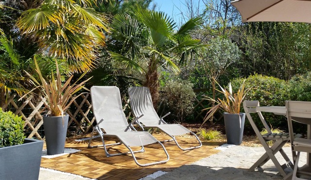 Breton house in a typical seaside village - Sainte-Barbe