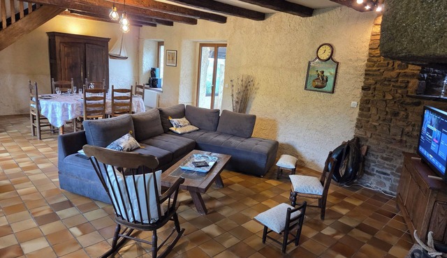 Breton house in the countryside