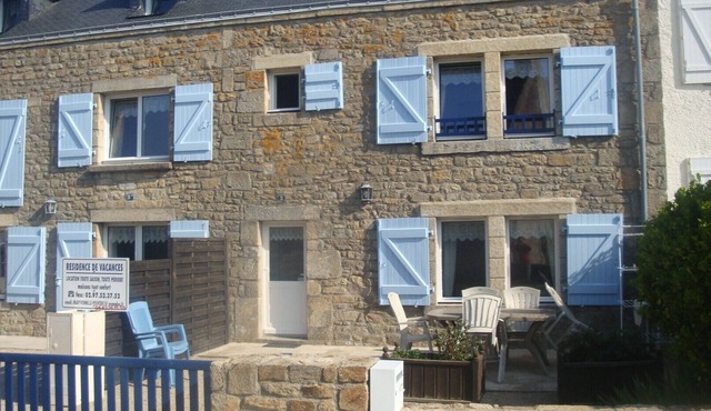 Breton house located in an authentic Breton seaside village