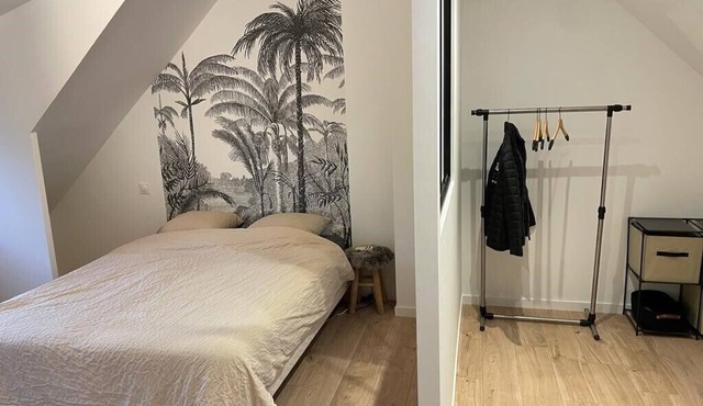 Breton house near the sea