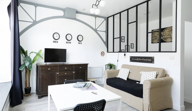 Breuil Station, fully-equipped studio