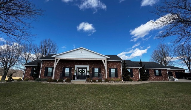 Brick Ranch in Country Setting