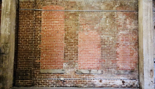 Brick warehouse attic