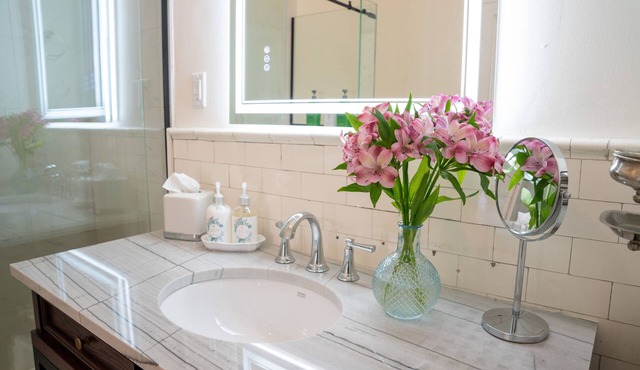 Bridal Suite - King room with bath and bistro