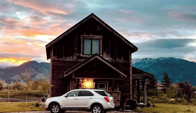 Bridger View Cabin/Fire Pit & Mountain Views