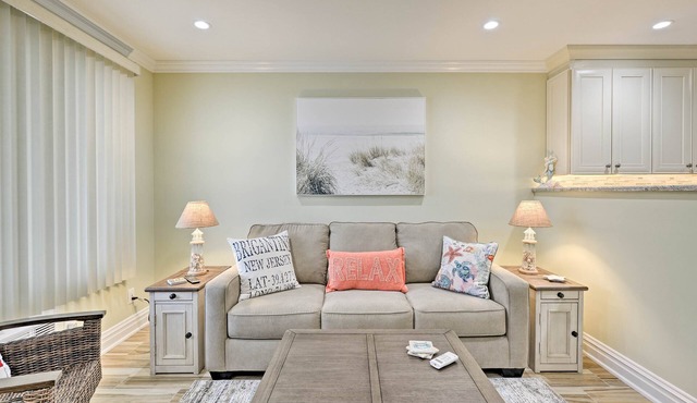 Brigantine Beach Retreat: Swim, Fish, & Shop!