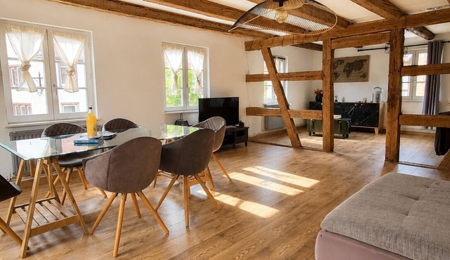 Bright 100sqm apartment near Strasbourg + parking