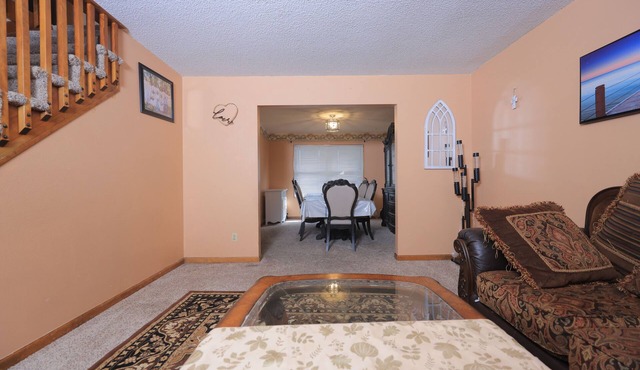 Bright 3BR Home with Office & Patio