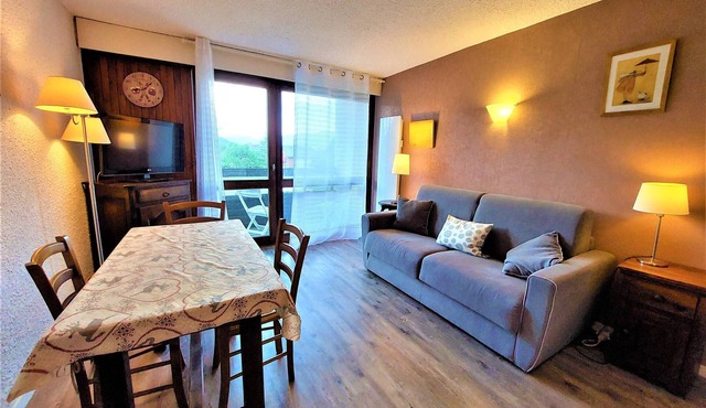 Bright 40m² apartment, 2 south balconies, Autrans, 4 pers, parking included