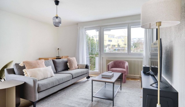 Bright Altstetten 3 Room w/Storage & W/D, nr Local Market, by Blueground