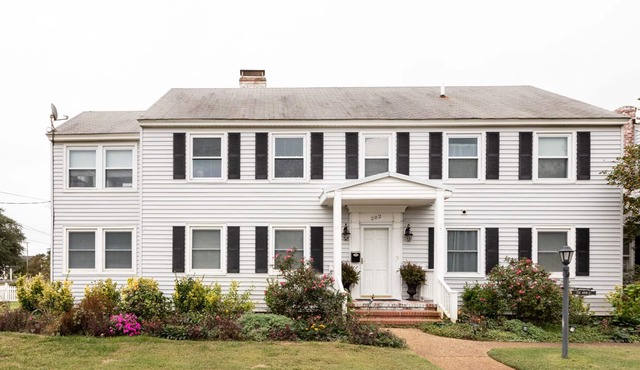 Bright and Beachy: 3BR Ground Floor Cottage 1 Block from the Beach - Private Parking + Private Yard