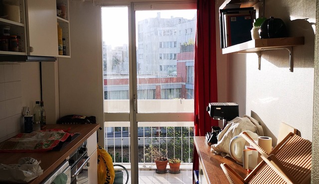 Bright and calm cocoon in the heart of Vilette