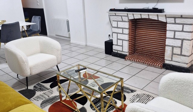 Bright and comfortable, with garden