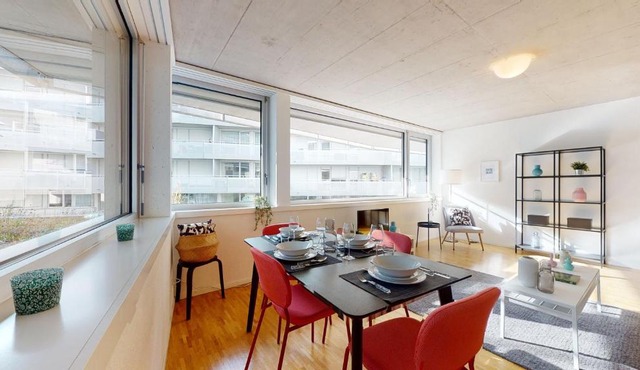 Bright and luminous 1 bedroom flat in downtown