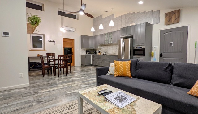 Bright and peaceful apartment on a 14 acre farm