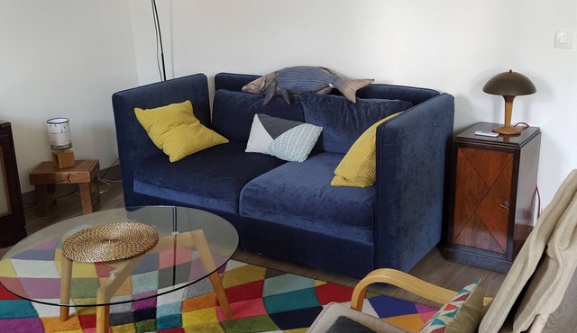 Bright and quiet apartment 61 m2 5 minutes walk from the Port