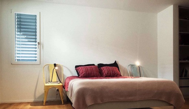 Bright and spacious family home in the Swiss mountains.