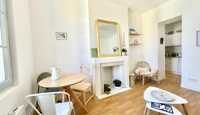 Bright and well-decorated love cocoon