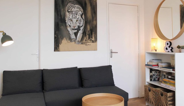 Bright apartment in Boulogne-Billancourt