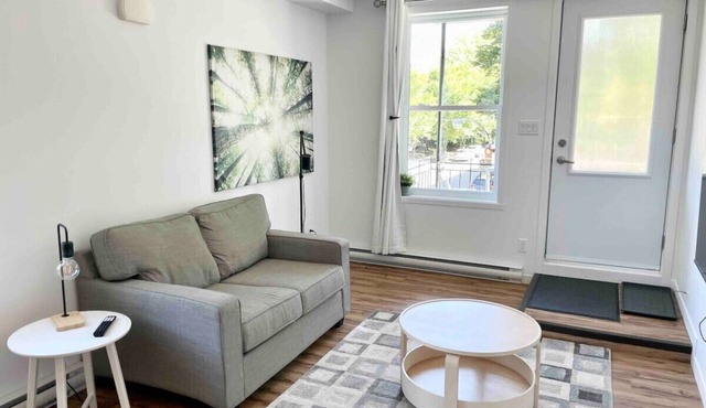 Bright apartment in Old Limoilou.