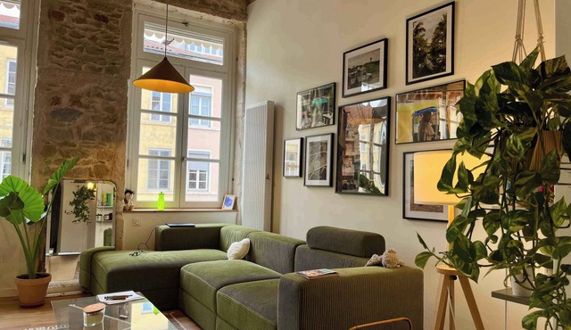 Bright apartment in the heart of Croix-Rousse