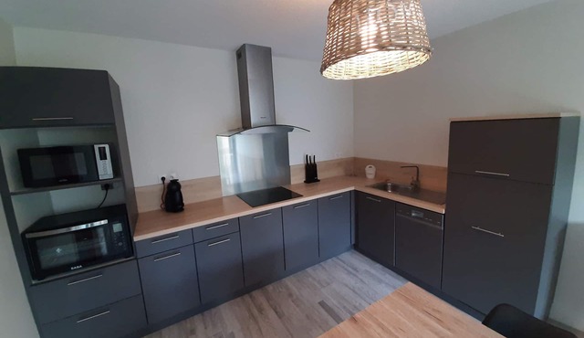 Bright apartment near the center