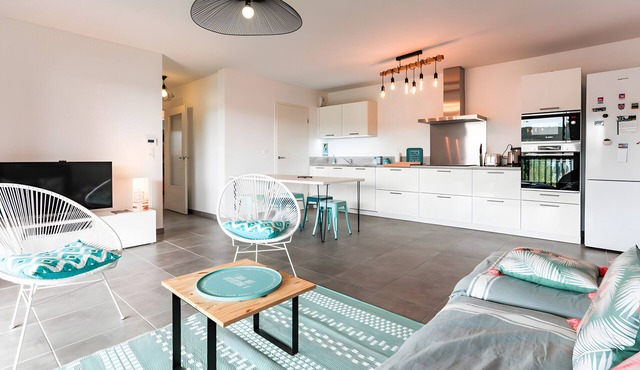 Bright Apartment with Terrace and Air Conditioning – Your Ideal Getaway in Seignosse
