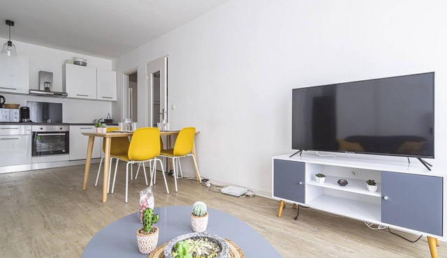 Bright Apartment with WiFi in the Heart of Reims
