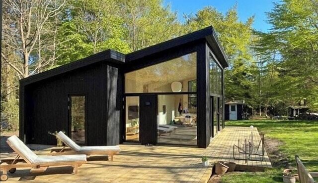 Bright architectural summer house in Rørvig